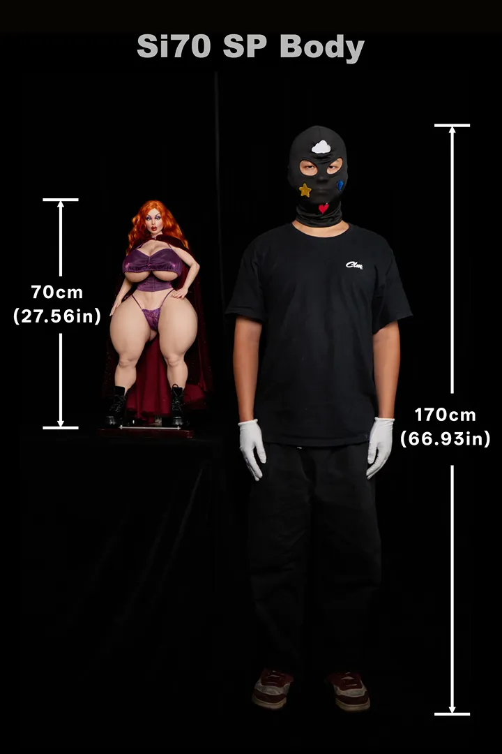 Mini poupée sexuelle en silicone de 70 cm (2ft4) Mega-poitrine Diana | Climax Doll